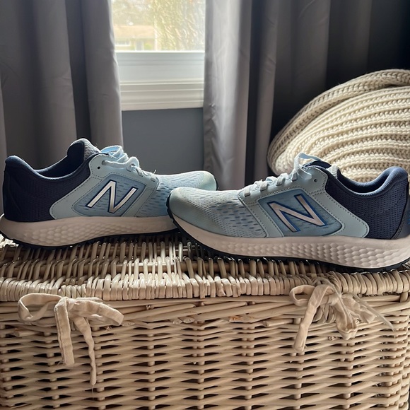 New Balance ComfortRite 520 Running Shoes-Light & dark blue - Picture 5 of 10